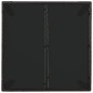 vidaXL 5-tlg. Garten-Essgruppe mit Kissen Schwarz Poly Rattan vidaXL 5-tlg. Garten-Essgruppe mit Kissen Schwarz Poly Rattan