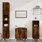 vidaXL 3-tlg. Badmöbel-Set Räuchereiche Holzwerkstoff vidaXL 3-tlg. Badmöbel-Set Räuchereiche Holzwerkstoff