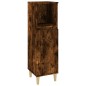 vidaXL 3-tlg. Badmöbel-Set Räuchereiche Holzwerkstoff vidaXL 3-tlg. Badmöbel-Set Räuchereiche Holzwerkstoff
