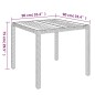 vidaXL 3-tlg. Garten-Essgruppe mit Kissen Schwarz Poly Rattan vidaXL 3-tlg. Garten-Essgruppe mit Kissen Schwarz Poly Rattan