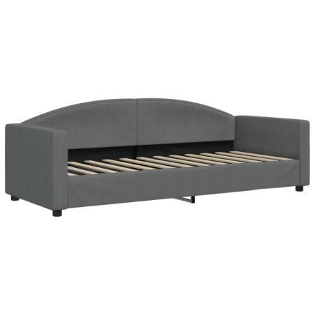 vidaXL Tagesbett Dunkelgrau 80x200 cm Stoff