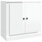 vidaXL Sideboards 3 Stk. Hochglanz-Weiß Holzwerkstoff vidaXL Sideboards 3 Stk. Hochglanz-Weiß Holzwerkstoff