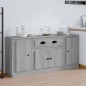 vidaXL Sideboards 3 Stk. Grau Sonoma Holzwerkstoff vidaXL Sideboards 3 Stk. Grau Sonoma Holzwerkstoff