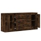 vidaXL Sideboards 3 Stk. Räuchereiche Holzwerkstoff vidaXL Sideboards 3 Stk. Räuchereiche Holzwerkstoff