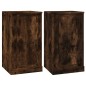 vidaXL Sideboards 3 Stk. Räuchereiche Holzwerkstoff vidaXL Sideboards 3 Stk. Räuchereiche Holzwerkstoff