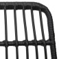 vidaXL 3-tlg. Garten-Essgruppe Schwarz Poly Rattan vidaXL 3-tlg. Garten-Essgruppe Schwarz Poly Rattan
