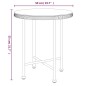 vidaXL 3-tlg. Garten-Essgruppe Schwarz Poly Rattan vidaXL 3-tlg. Garten-Essgruppe Schwarz Poly Rattan