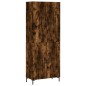 Highboard Räuchereiche 69,5x34x180 cm Holzwerkstoff Highboard Räuchereiche 69,5x34x180 cm Holzwerkstoff
