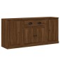 vidaXL Sideboards 3 Stk. Braun Eichen-Optik Holzwerkstoff vidaXL Sideboards 3 Stk. Braun Eichen-Optik Holzwerkstoff
