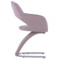 Esszimmerstühle 2 Stk. Rosa Samt Esszimmerstühle 2 Stk. Rosa Samt