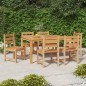vidaXL Gartenstühle 6 Stk. Massivholz Teak vidaXL Gartenstühle 6 Stk. Massivholz Teak