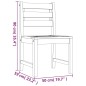 vidaXL Gartenstühle 6 Stk. Massivholz Teak vidaXL Gartenstühle 6 Stk. Massivholz Teak