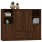 vidaXL Highboards 3 Stk. Braun Eichen-Optik Holzwerkstoff vidaXL Highboards 3 Stk. Braun Eichen-Optik Holzwerkstoff