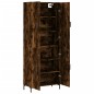 Highboard Räuchereiche 69,5x34x180 cm Holzwerkstoff Highboard Räuchereiche 69,5x34x180 cm Holzwerkstoff