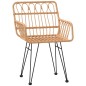 vidaXL 5-tlg. Garten-Essgruppe Poly Rattan vidaXL 5-tlg. Garten-Essgruppe Poly Rattan