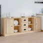 vidaXL Sideboards 3 Stk. Sonoma-Eiche Holzwerkstoff vidaXL Sideboards 3 Stk. Sonoma-Eiche Holzwerkstoff