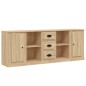 vidaXL Sideboards 3 Stk. Sonoma-Eiche Holzwerkstoff vidaXL Sideboards 3 Stk. Sonoma-Eiche Holzwerkstoff