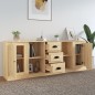vidaXL Sideboards 3 Stk. Sonoma-Eiche Holzwerkstoff vidaXL Sideboards 3 Stk. Sonoma-Eiche Holzwerkstoff
