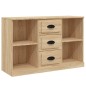 vidaXL Sideboards 3 Stk. Sonoma-Eiche Holzwerkstoff vidaXL Sideboards 3 Stk. Sonoma-Eiche Holzwerkstoff