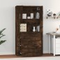 vidaXL Highboard Räuchereiche Holzwerkstoff vidaXL Highboard Räuchereiche Holzwerkstoff