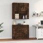 vidaXL Highboard Räuchereiche Holzwerkstoff vidaXL Highboard Räuchereiche Holzwerkstoff