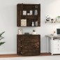 vidaXL Highboard Räuchereiche Holzwerkstoff vidaXL Highboard Räuchereiche Holzwerkstoff