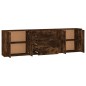 vidaXL Sideboards 3 Stk. Räuchereiche Holzwerkstoff vidaXL Sideboards 3 Stk. Räuchereiche Holzwerkstoff