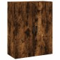 Highboard Räuchereiche 69,5x34x180 cm Holzwerkstoff Highboard Räuchereiche 69,5x34x180 cm Holzwerkstoff