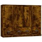 vidaXL Highboards 3 Stk. Räuchereiche Holzwerkstoff vidaXL Highboards 3 Stk. Räuchereiche Holzwerkstoff