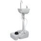 vidaXL Tragbare Campingtoilette mit Waschbecken vidaXL Tragbare Campingtoilette mit Waschbecken
