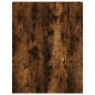 Highboard Räuchereiche 69,5x34x180 cm Holzwerkstoff Highboard Räuchereiche 69,5x34x180 cm Holzwerkstoff
