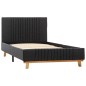 Bettgestell Dunkelgrau Stoff 90×200 cm Bettgestell Dunkelgrau Stoff 90×200 cm