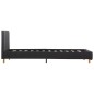 Bettgestell Dunkelgrau Stoff 90×200 cm Bettgestell Dunkelgrau Stoff 90×200 cm