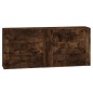 vidaXL Sideboards 2 Stk. Räuchereiche Holzwerkstoff vidaXL Sideboards 2 Stk. Räuchereiche Holzwerkstoff