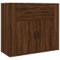 vidaXL Highboard Braun Eichen-Optik Holzwerkstoff vidaXL Highboard Braun Eichen-Optik Holzwerkstoff