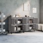 vidaXL Sideboards 2 Stk. Grau Sonoma 60x35x70 cm Holzwerkstoff vidaXL Sideboards 2 Stk. Grau Sonoma 60x35x70 cm Holzwerkstoff