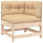 vidaXL 6-tlg. Garten-Lounge-Set mit Kissen Massivholz vidaXL 6-tlg. Garten-Lounge-Set mit Kissen Massivholz