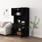 vidaXL Highboard Schwarz Holzwerkstoff vidaXL Highboard Schwarz Holzwerkstoff