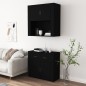 vidaXL Highboard Schwarz Holzwerkstoff vidaXL Highboard Schwarz Holzwerkstoff
