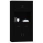 vidaXL Highboard Schwarz Holzwerkstoff vidaXL Highboard Schwarz Holzwerkstoff