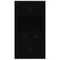 vidaXL Highboard Schwarz Holzwerkstoff vidaXL Highboard Schwarz Holzwerkstoff