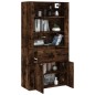 vidaXL Highboard Räuchereiche Holzwerkstoff vidaXL Highboard Räuchereiche Holzwerkstoff