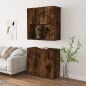 vidaXL Highboard Räuchereiche Holzwerkstoff vidaXL Highboard Räuchereiche Holzwerkstoff