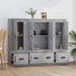 vidaXL Highboards 3 Stk. Betongrau Holzwerkstoff vidaXL Highboards 3 Stk. Betongrau Holzwerkstoff