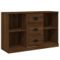 vidaXL Sideboards 3 Stk. Braun Eichen-Optik Holzwerkstoff vidaXL Sideboards 3 Stk. Braun Eichen-Optik Holzwerkstoff