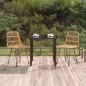 vidaXL 3-tlg. Garten-Essgruppe Poly Rattan vidaXL 3-tlg. Garten-Essgruppe Poly Rattan