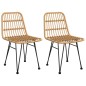 vidaXL 3-tlg. Garten-Essgruppe Poly Rattan vidaXL 3-tlg. Garten-Essgruppe Poly Rattan