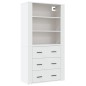 vidaXL Highboard Weiß Holzwerkstoff vidaXL Highboard Weiß Holzwerkstoff