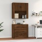 vidaXL Highboard Braun Eichen-Optik Holzwerkstoff vidaXL Highboard Braun Eichen-Optik Holzwerkstoff