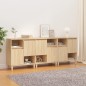 vidaXL Sideboards 3 Stk. Sonoma-Eiche 60x35x70 cm Holzwerkstoff vidaXL Sideboards 3 Stk. Sonoma-Eiche 60x35x70 cm Holzwerkstoff